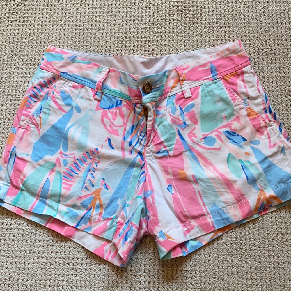Rarely worn cotton Lily Pulitzer short